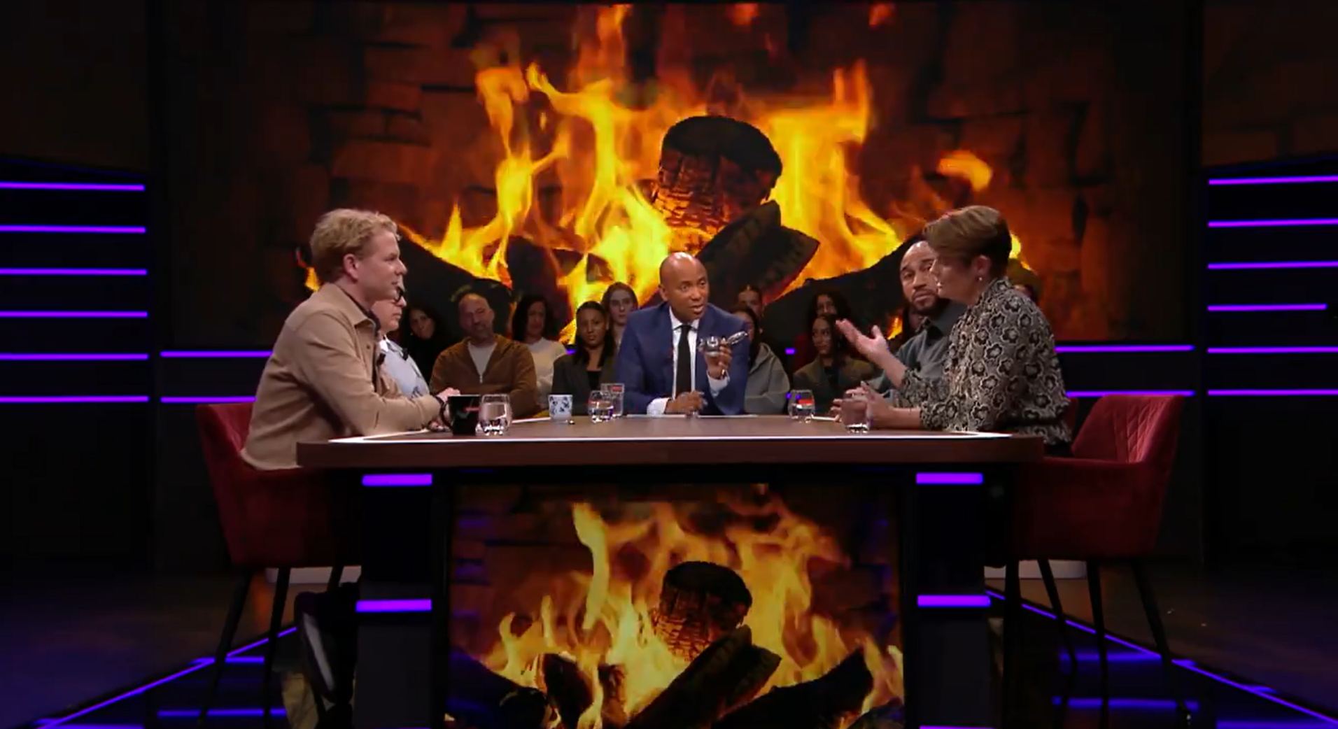 Onze houtstookcampagne kreeg aandacht in de talkshow Humberto.